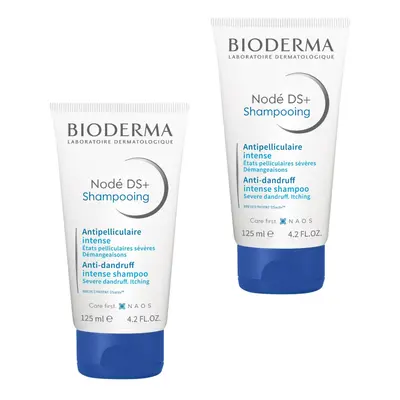 BIODERMA Nodé DS+ šampon proti lupům a svědění 125 ml - balení 2 ks