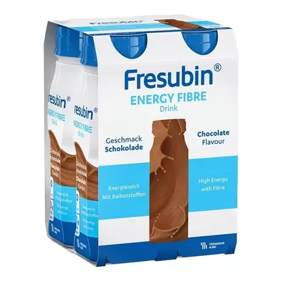 FRESUBIN ENERGY FIBRE DRINK PŘÍCHUŤ ČOKOLÁDOVÁ POR SOL 4X200ML