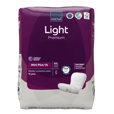 ABENA LIGHT MINI PLUS 1A Inkontinenční vložky 16ks