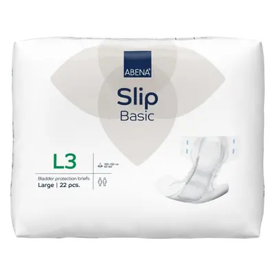 ABENA SLIP BASIC L3 KALHOTKY ABSORPČNÍ, BOKY 100-150CM, 3300ML, 22KS