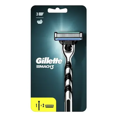 Gillette Mach3 holicí strojek+2 náhradní hlavice