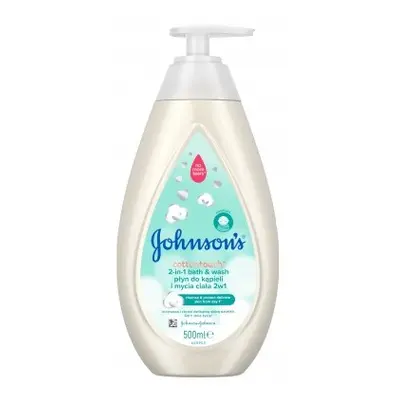 Johnsons Cottontouch koupel a mycí gel 2v1 500ml