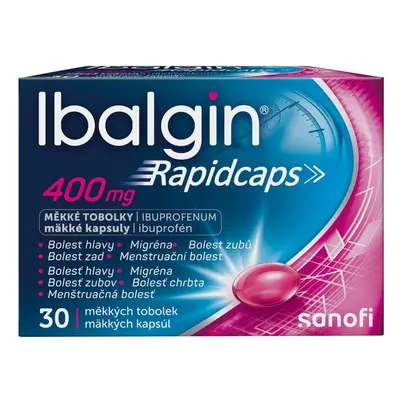 IBALGIN RAPIDCAPS 400MG CPS MOL 30