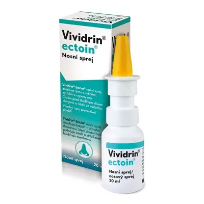 Vividrin ectoin nosní sprej 20ml