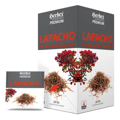 HERBEX Lapacho čaj v nálevových sáčcích 20x2g