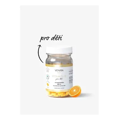 Venira kids Vitamin D pomeranč tbl.120