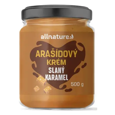 Allnature Arašídový krém slaný karamel 500g