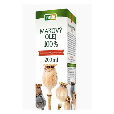 Makový olej 100% 200ml