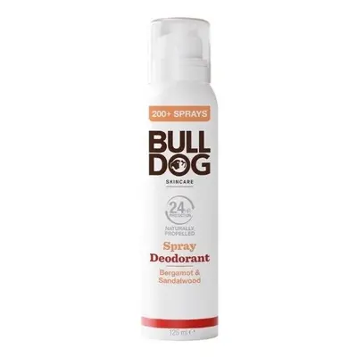 BULLDOG Bergamot &Sandalwood Spray Deodorant 125ml