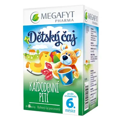 Megafyt Dětský čaj Každodenní pití 20x2g