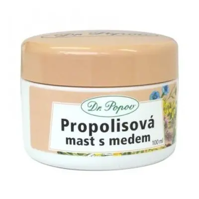 Dr.Popov Propolisová mast s medem 100ml