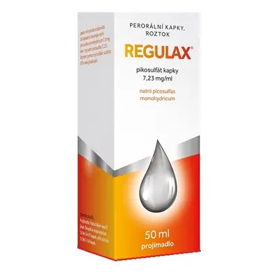 REGULAX PIKOSULFÁT 7,23MG/ML POR GTT SOL 1X50ML