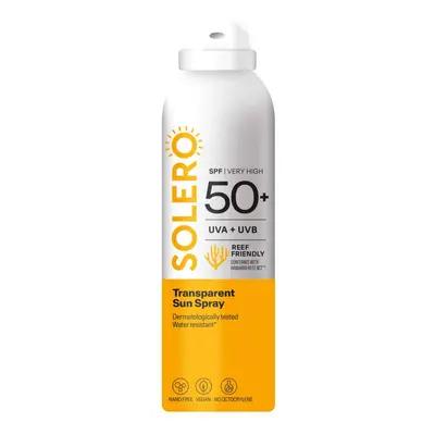 SOLERO Transparentní sprej na opal. SPF50+ 200ml