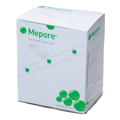 MEPORE 9X15 CM, 50 KS, SAMOLEPÍCÍ ABSORPČNÍ KRYTÍ, STERIL