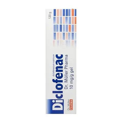 DICLOFENAC DR. MÜLLER PHARMA 10MG/G GEL 1X120G I