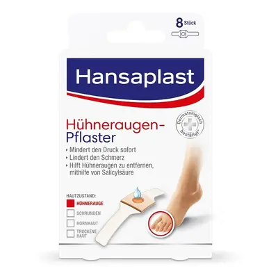 Hansaplast náplast na kuří oka 8ks