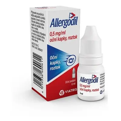 ALLERGODIL 0,5MG/ML OPH GTT SOL 1X6ML