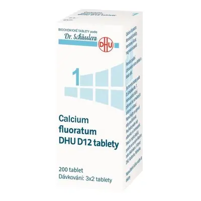 CALCIUM FLUORATUM DHU D6(D12) TBL NOB 200