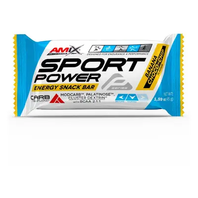 Amix Sport Power Energy Snack Bar 45 g Banán a čokoláda