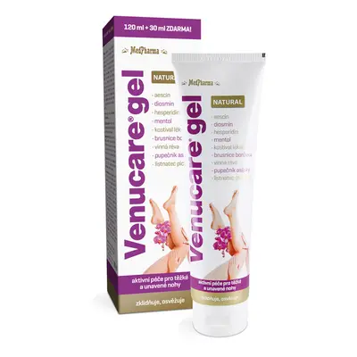 MedPharma Venucare gel NATURAL 120ml+30ml ZDARMA