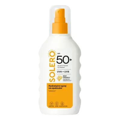 SOLERO Hydratační sprej na opalování SPF50+ 200ml