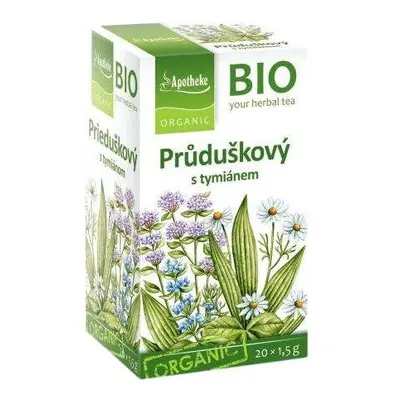 Apotheke BIO Průduškový čaj 20x1.5g