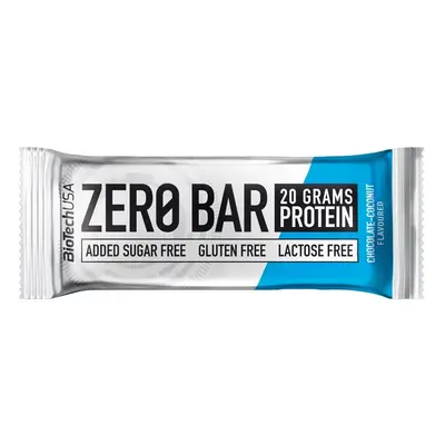 BioTech Zero Bar 50 g chocolate coconut