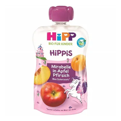 HiPP Hippis Jablko-Broskev-Mirabelka BIO 1r 100g