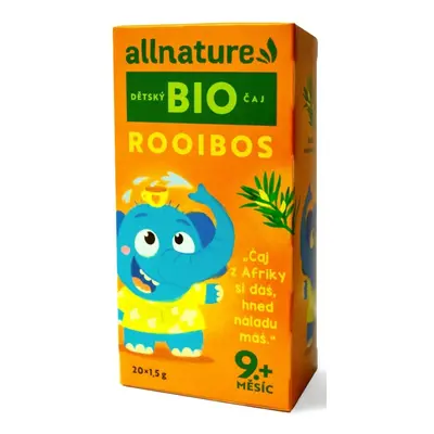 Allnature Dětský čaj Rooibos BIO 20x1.5g 9M+