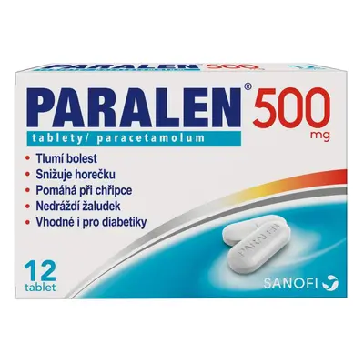 PARALEN 500MG TBL NOB 12