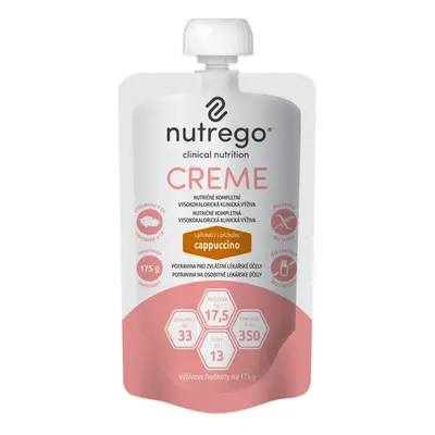 NUTREGO CREME S PŘÍCHUTÍ CAPPUCCINO POR SOL 12X175G