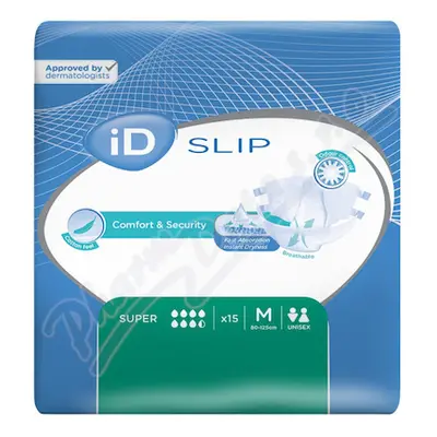 ID SLIP MEDIUM SUPER N9 KALHOTKY ABSORPČNÍ LEPÍCÍ, BOKY 80-125CM,3 600ML,1