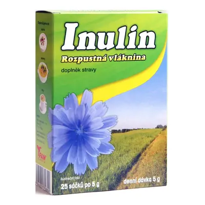 Inulin rozpustná vláknina 25x5g