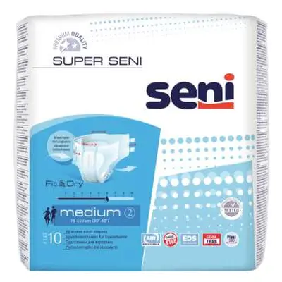 SENI SUPER MEDIUM KALHOTKY ABSORPČNÍ PRODYŠNÉ DENNÍ BOKY 75-110CM, 2