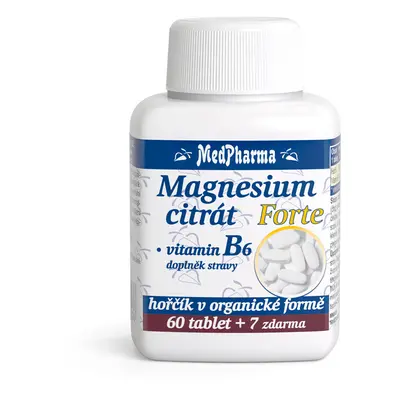 MedPharma Magnesium citrát Forte B6 tbl.67