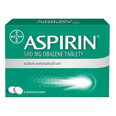 ASPIRIN 500MG TBL OBD 8