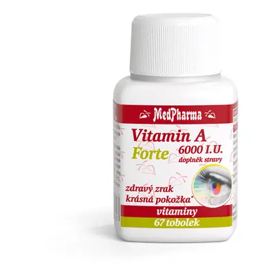 MedPharma Vitamin A 6000 I.U. Forte tob.67