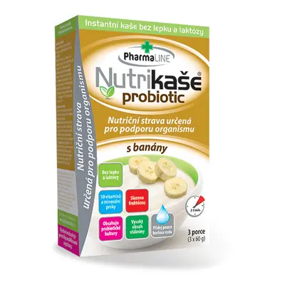 Nutrikaše probiotic s banány 3x60g