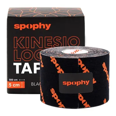 Spophy Kinesiology Tape Black tejpovací páska 5cmx5m