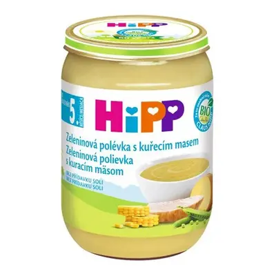 HiPP POLÉVKY BIO Zeleninová s kuřecím m. 190g