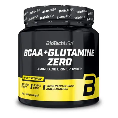 BioTech BCAA + Glutamine Zero 480 g lemon