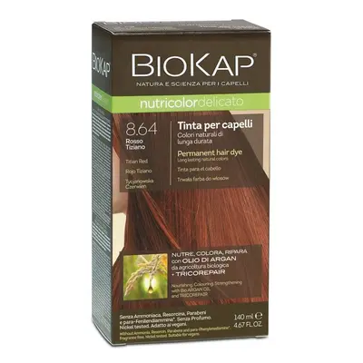 BIOKAP Barva na vlasy 8.64 tizianově červená 140ml