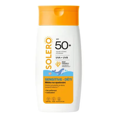 SOLERO Mléko na opalování SENSITIVE DĚTI SPF50+ 200ml