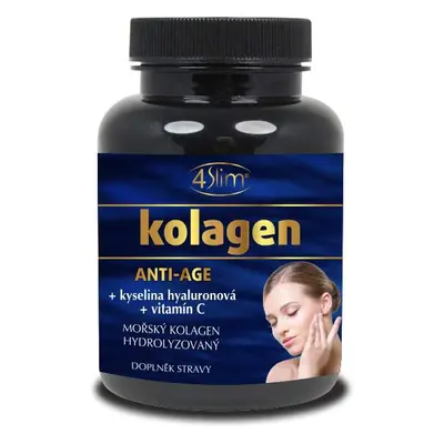 Kolagen anti-age kyselina hyaluronová + vitamin C cps.90