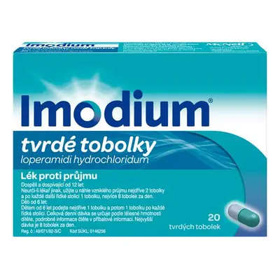 IMODIUM 2MG CPS DUR 20