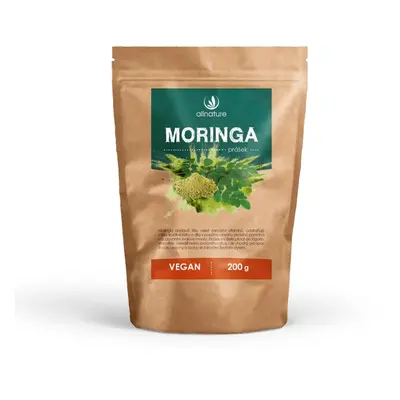 Allnature Moringa prášek RAW 200g