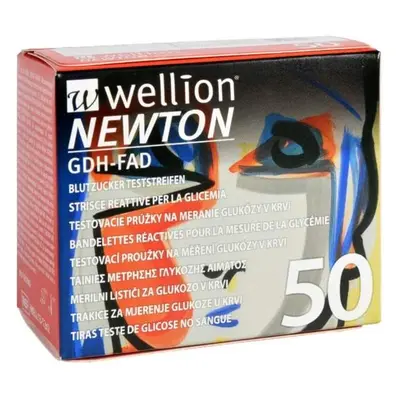 Wellion NEWTON testovací proužky Ke glukometru Wellion NEWTON GDH-FAD, 50 ks