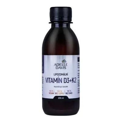 Adelle Davis Lipozomální vitamín D3+K2 200ml