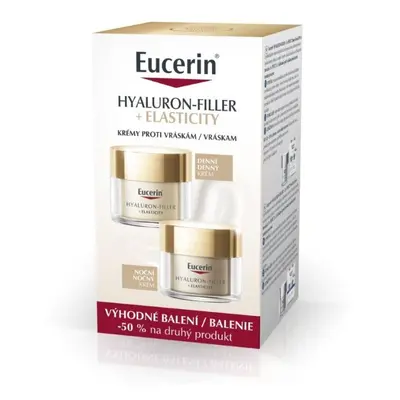 Eucerin HYALURON-FILLER + ELASTICITY denní a noční krém 2x50ml