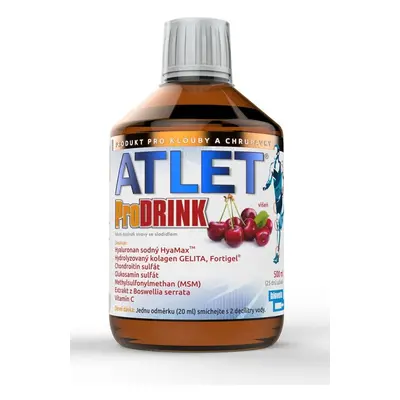 Atlet prodrink tek.dopl.stravy se sladidlem 500ml